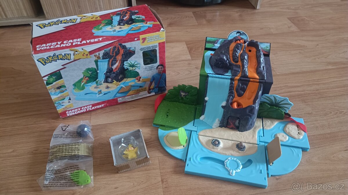 Sada Pokemon carry case volcano palyset 2. Jakost