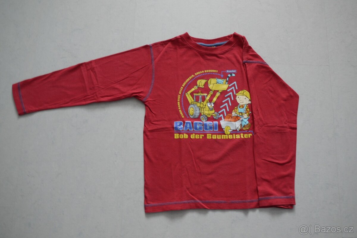 Tričko Bořek Stavitel velikosti 134/140