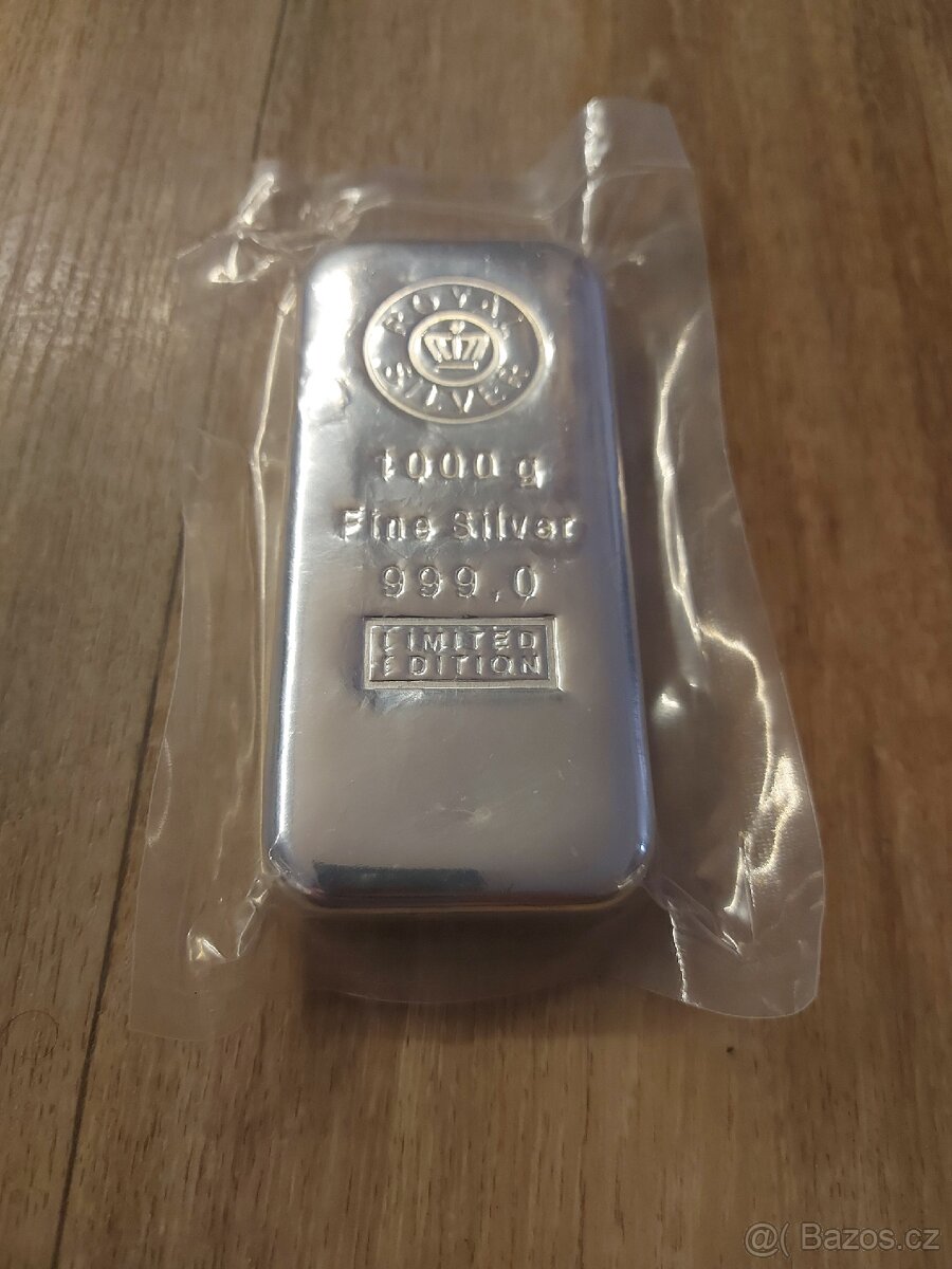 Investiční stříbro 1 kg