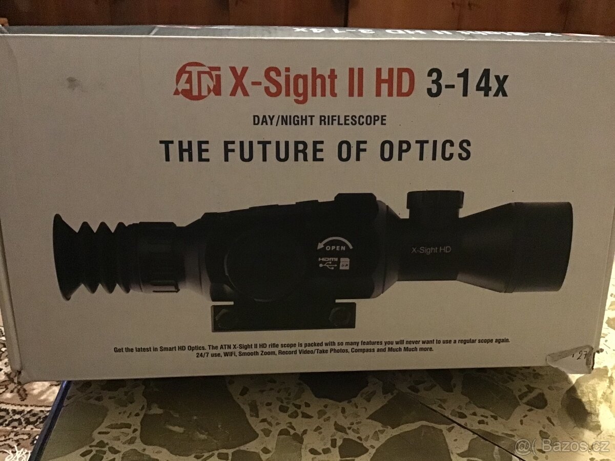 ATN X-Sight II HD 3-1 4× Day/Night riflescope