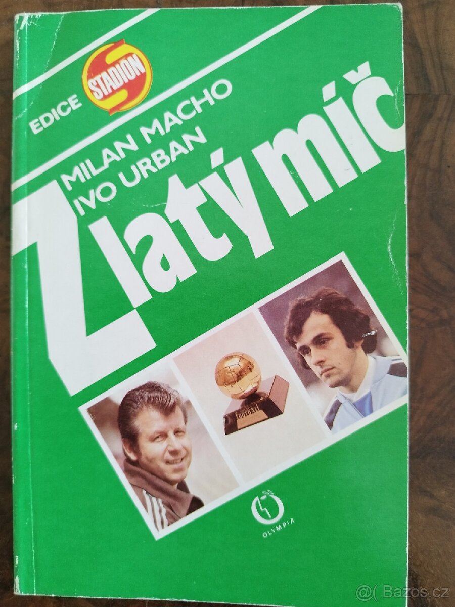 Prodám knihu ZLATÝ MÍČ s autogramy