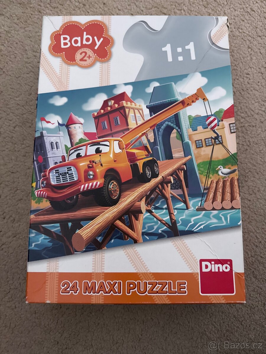 MAXI puzzle TATRA DINO 24 dílů TOP STAV 2+
