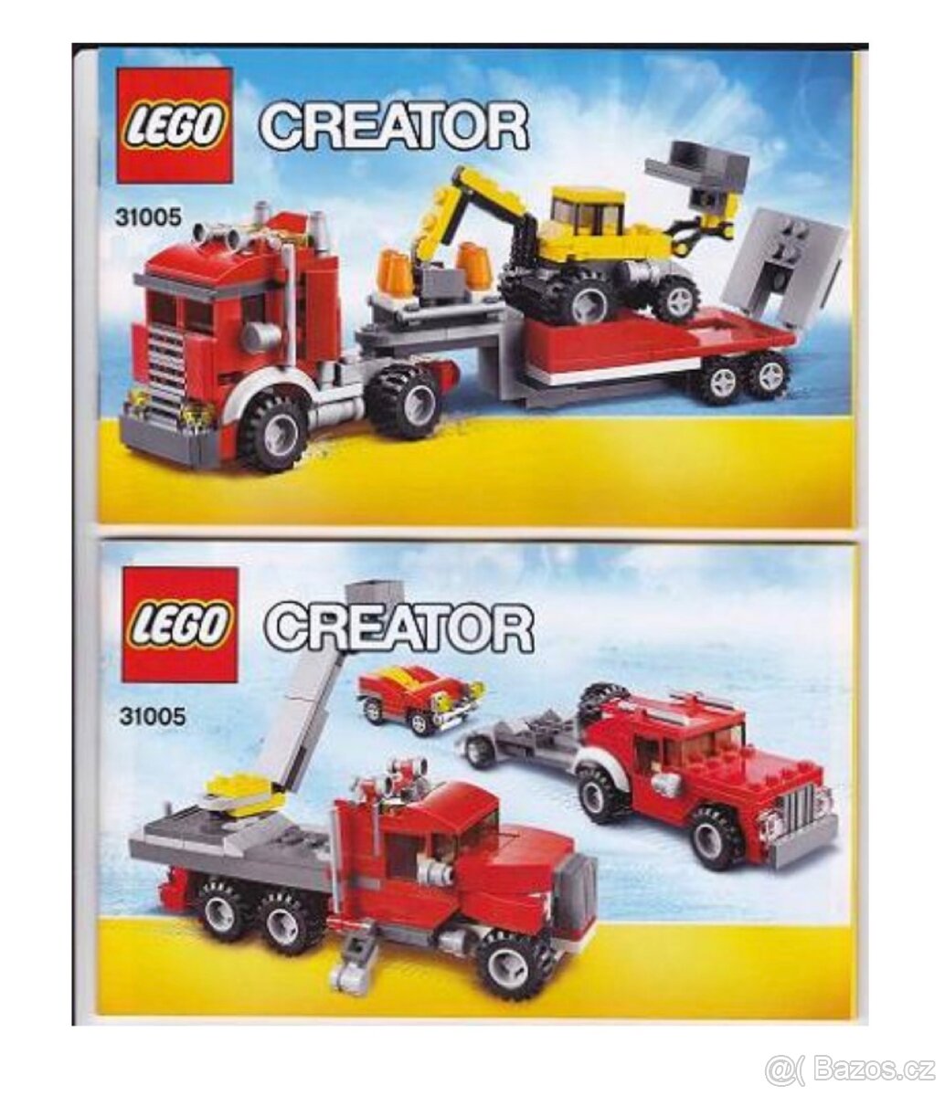 LEGO Creator 31005 Přeprava strojů