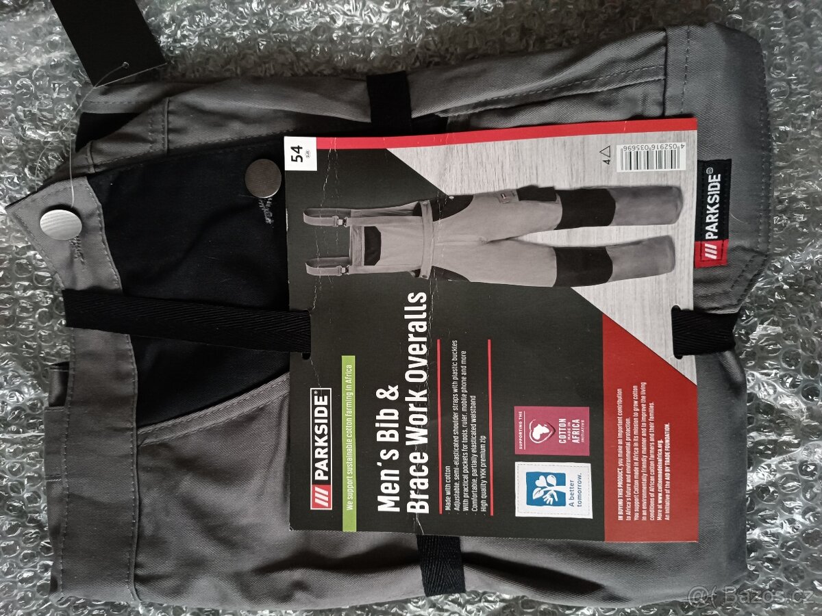 Prodám pánské pracovní kalhoty Parkside