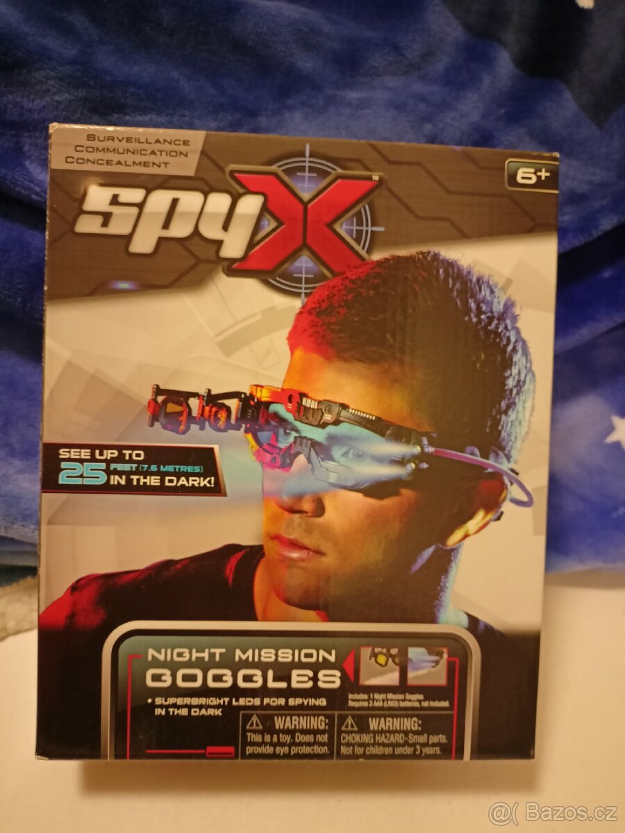 SpyX špiónské brýle s nočním viděním