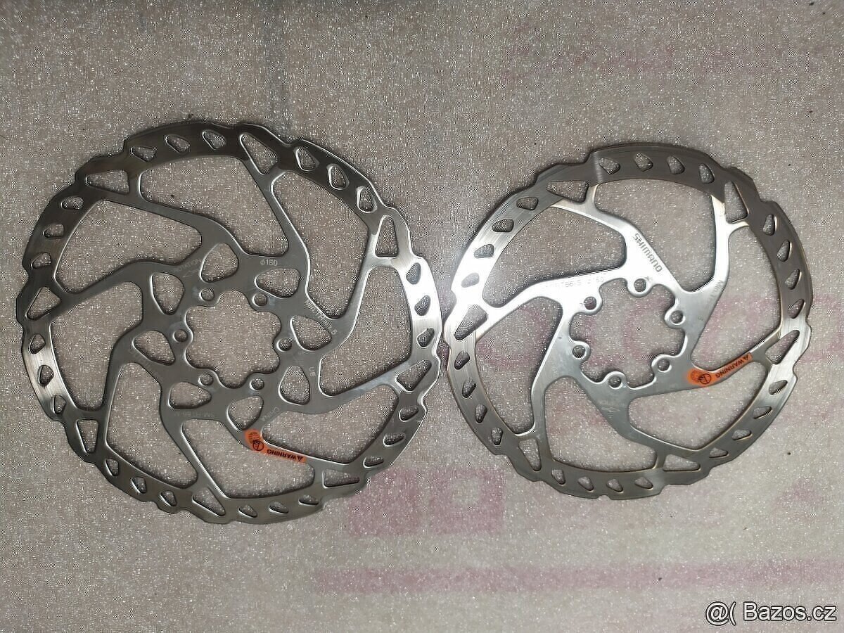 Brzdové kotouče uchycení 6der a centralok. 10