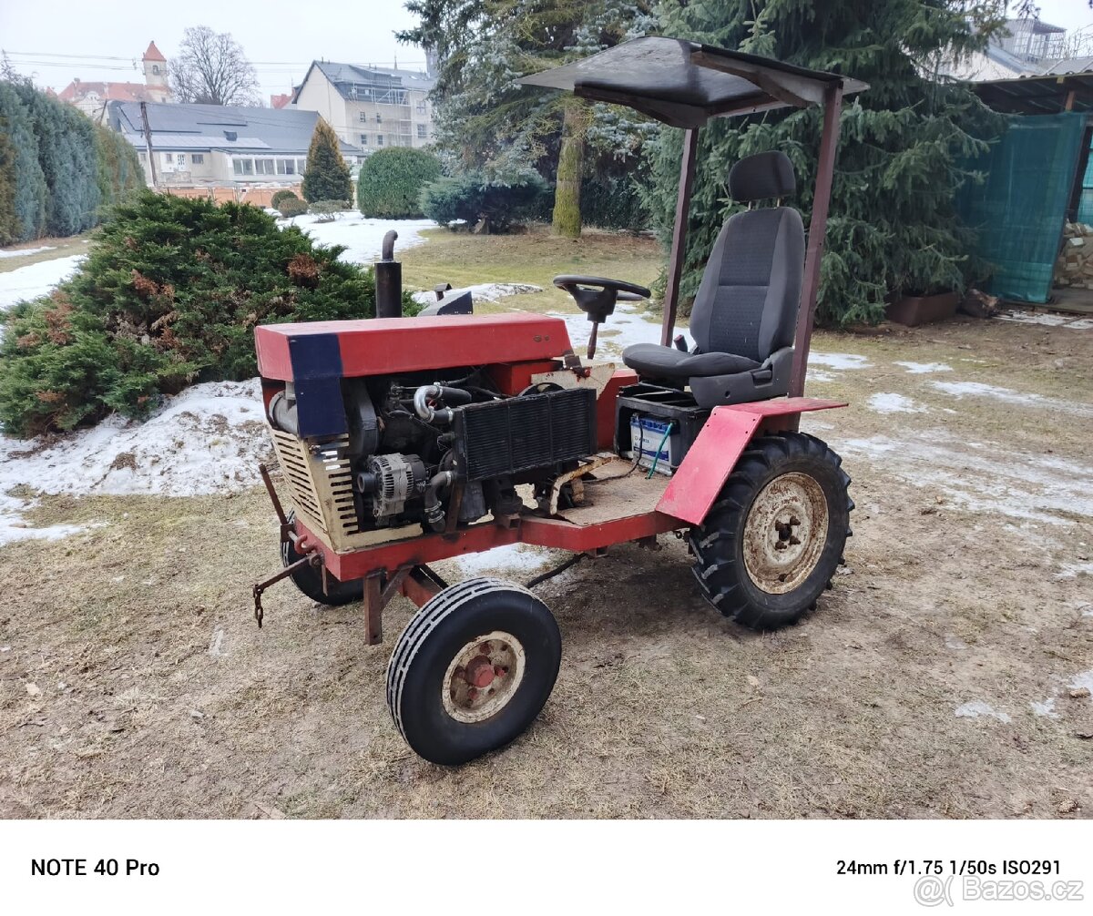 malotraktor domácí výroby diesel