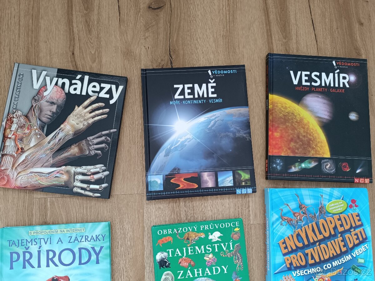 Naučné knihy pro děti - encyklopedie atd.