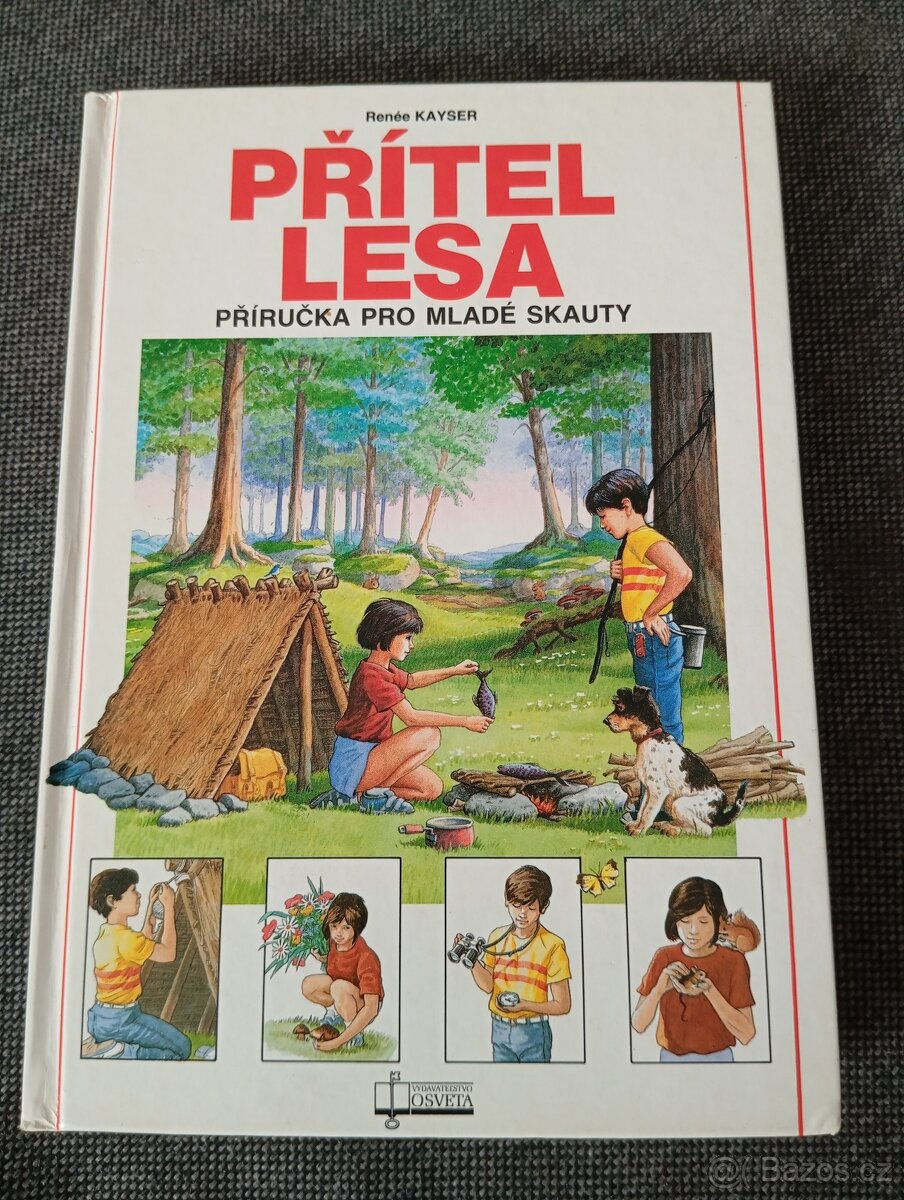 Kniha Přítel lesa - příručka pro mladé skauty