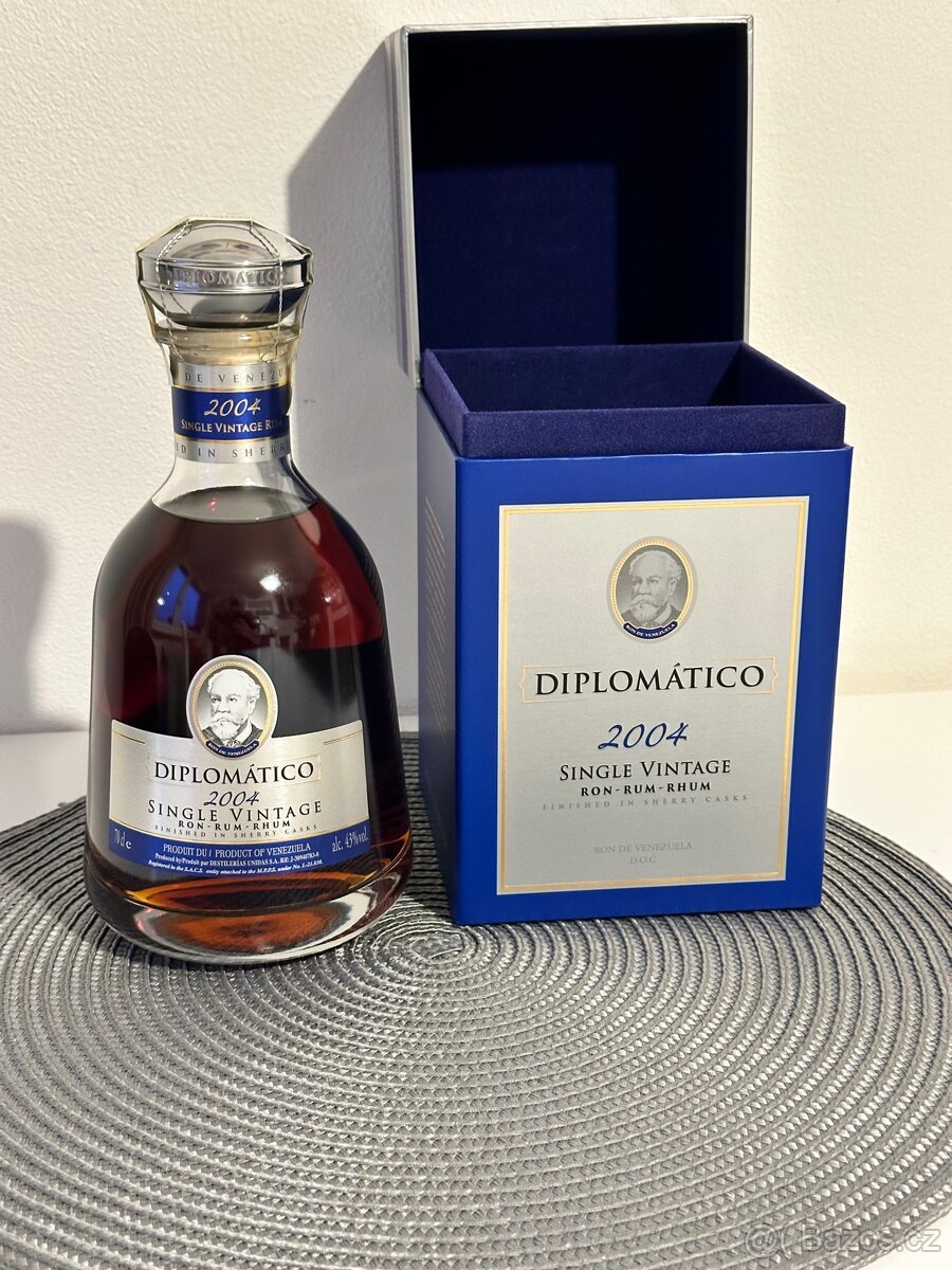 Diplomatico Single Vintage 2004 CZ kolek