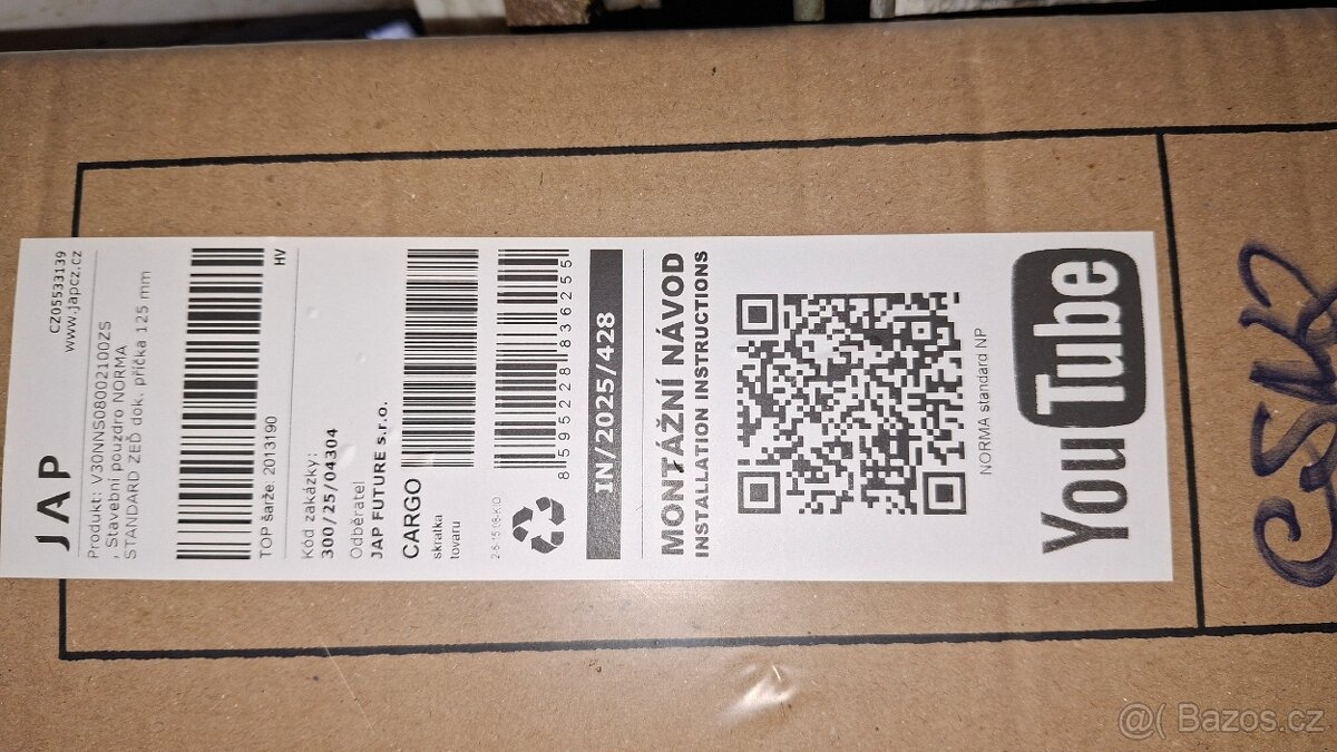 Stavební pouzdro JAP