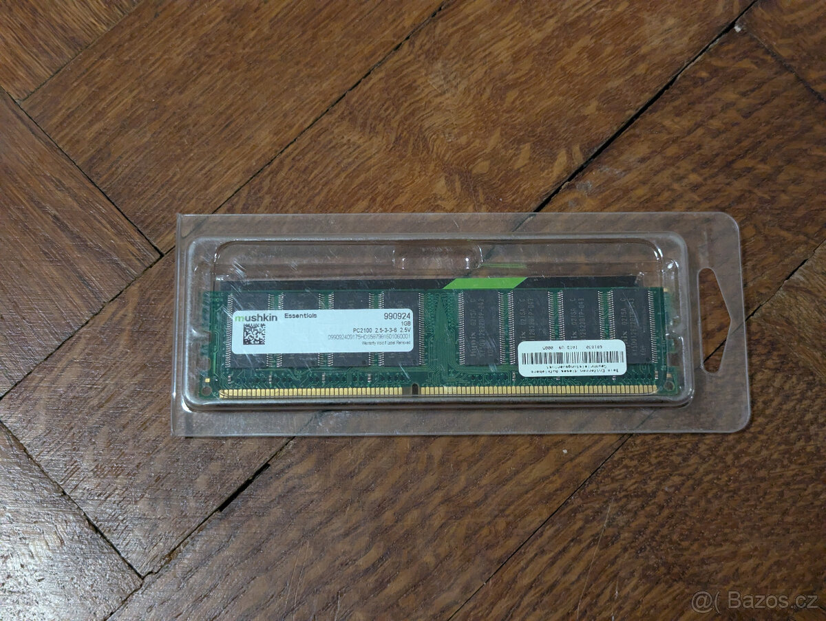 Mushkin Essentials 1 GB DDR PC-2100 CL2,5 (990924)