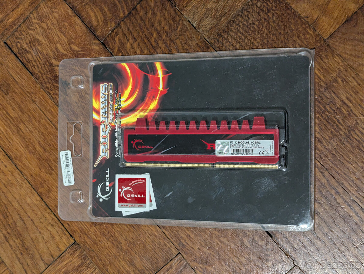 G.Skill Ripjaws DDR3 4 GB 1600 MHz (F3-12800CL9S-4GBRL)