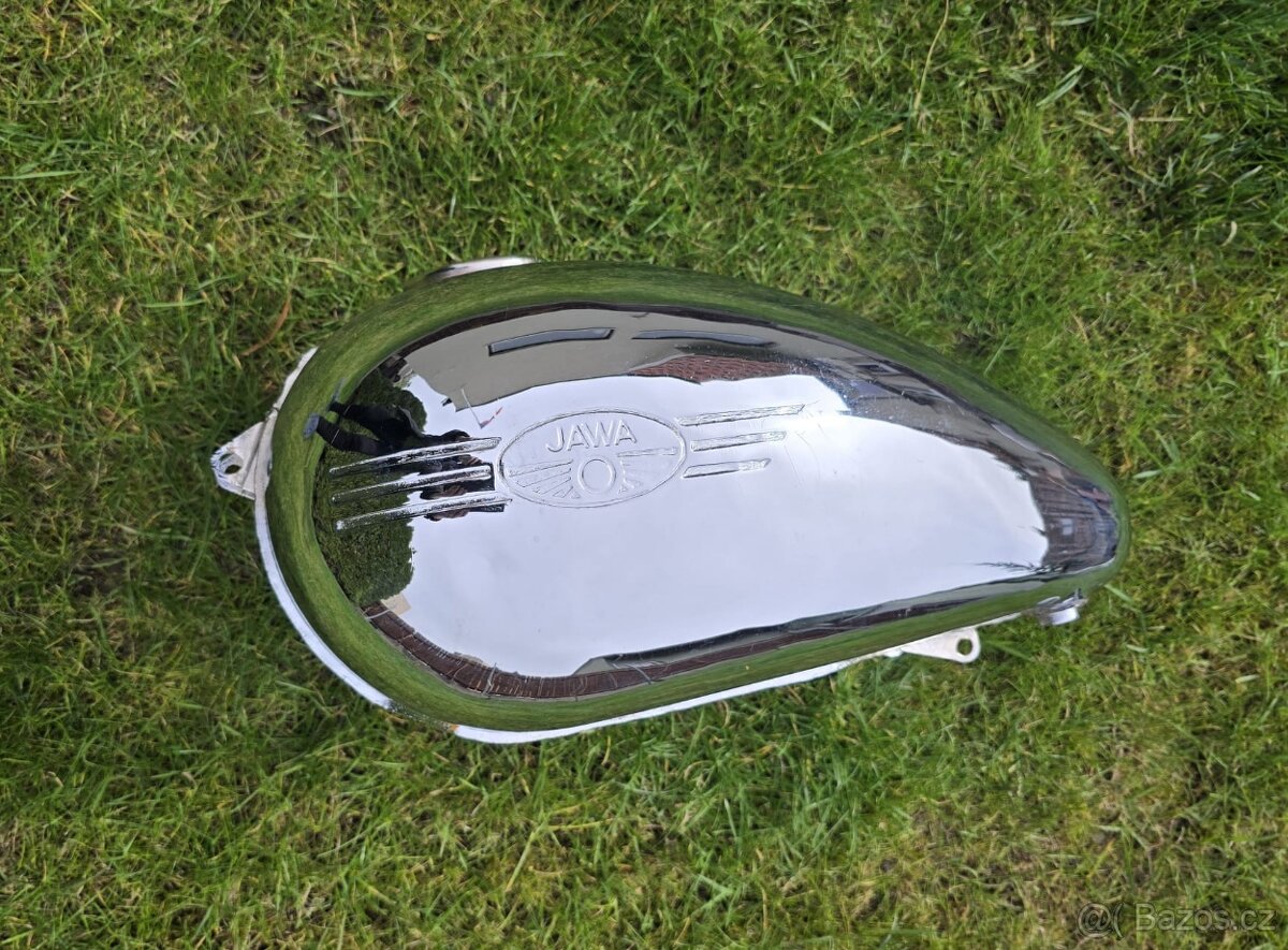 Nádrž na Jawu Pérák - po renovaci