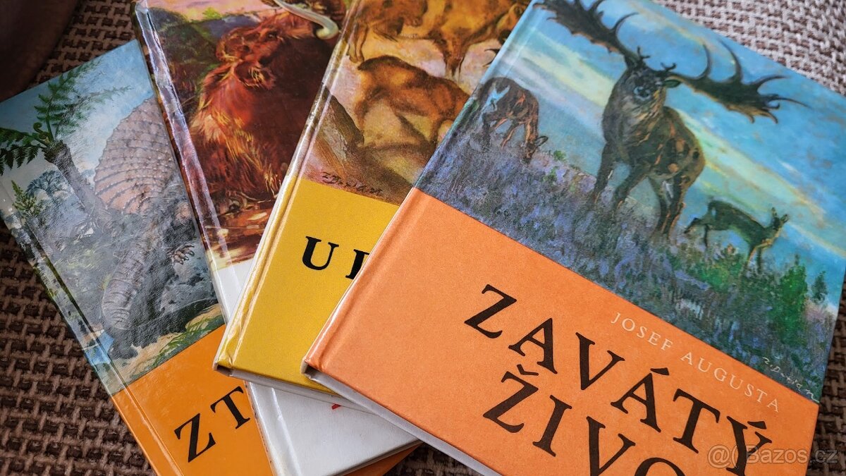 Zdeněk Burian - sběratelství, ilustrované tituly