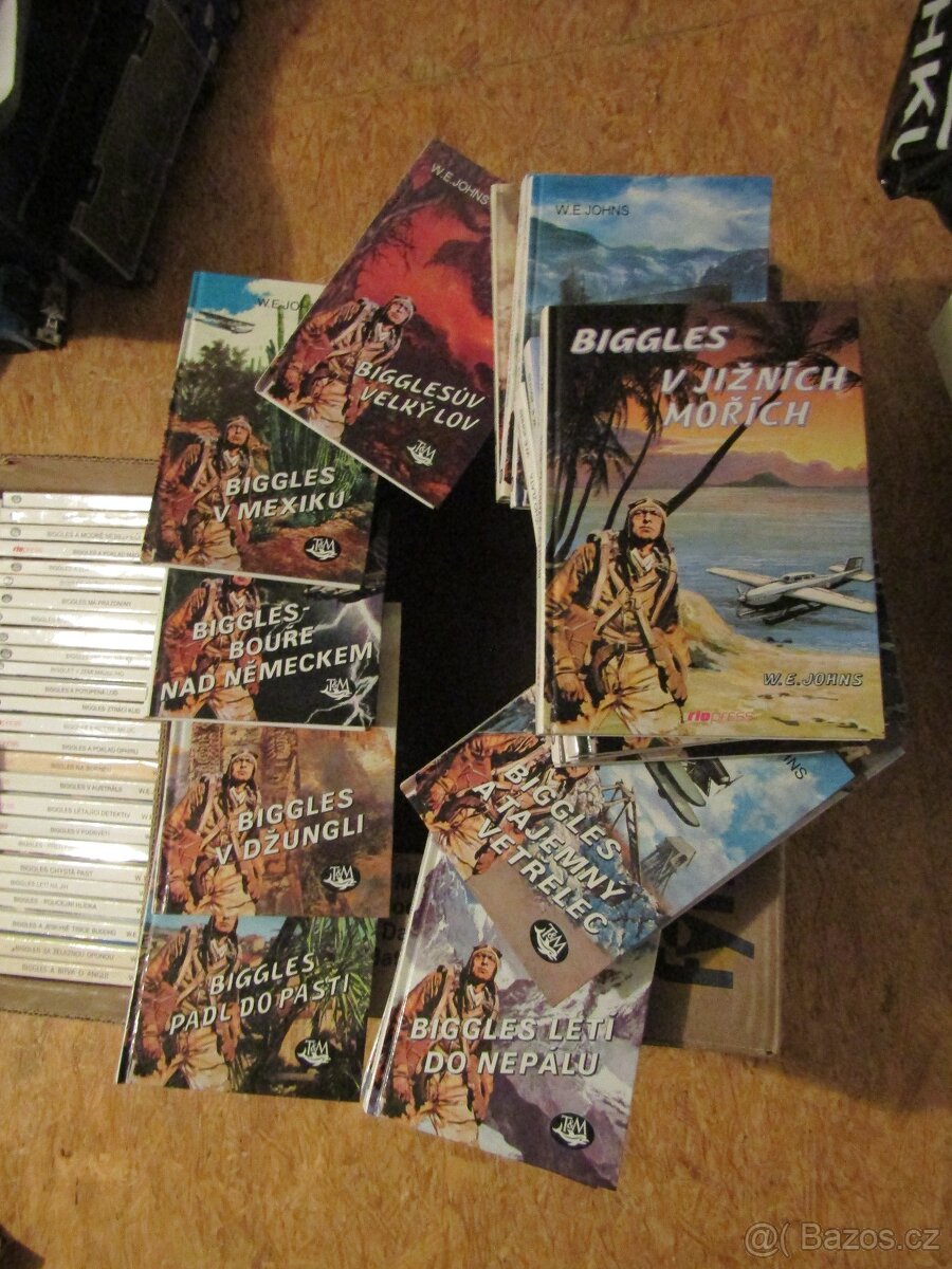 Sbírka Biggles - William Earl Johns - nová vydání