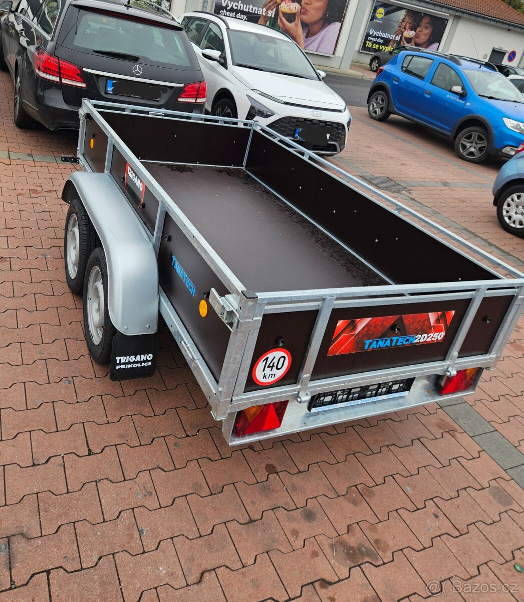 Pronájem přívěsného vozíku