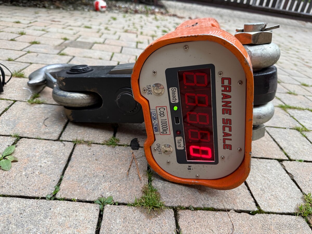 Prodám jeřábovou váhu 10t/5kg