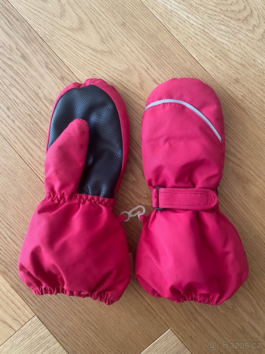 Dětské rukavice Reima Tomino 527292 raspberry pink vel.5