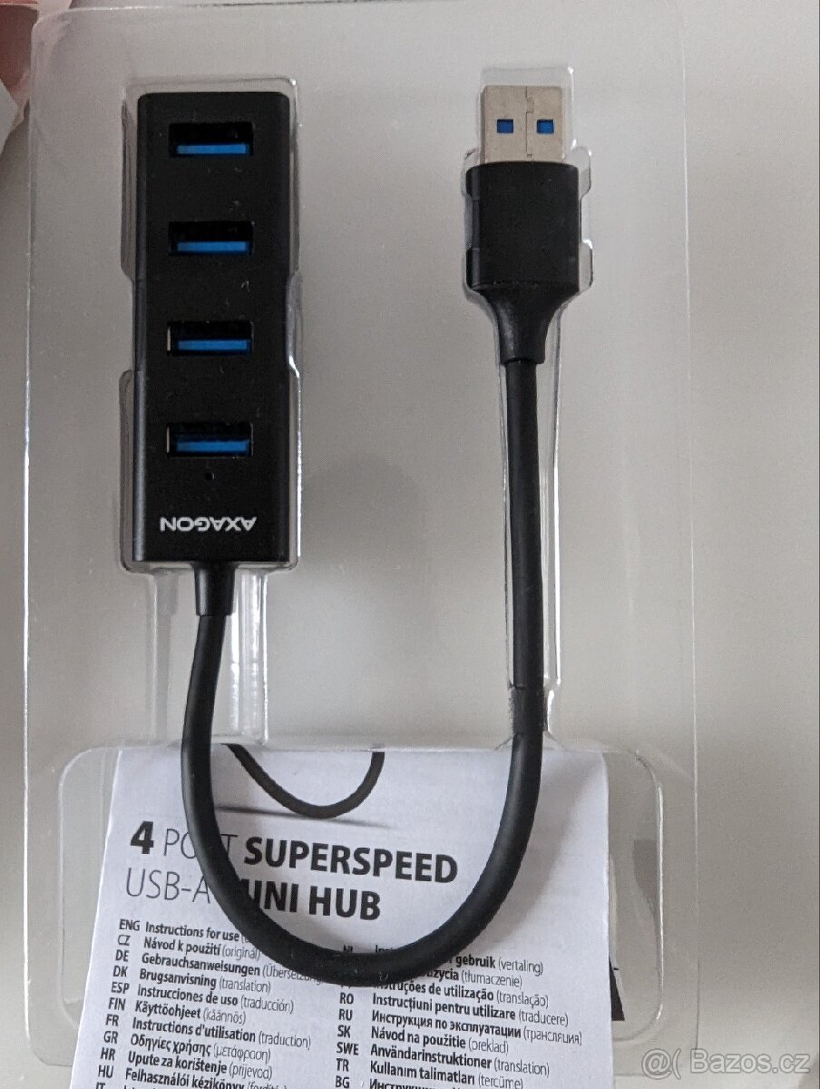 AXAGON USB hub 3.2 gen1