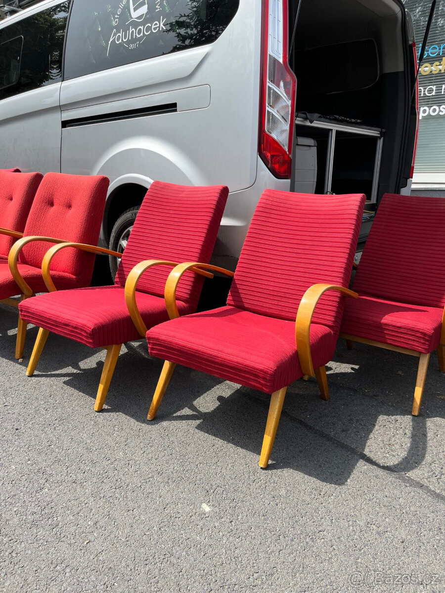 Retro křesílka k renovaci