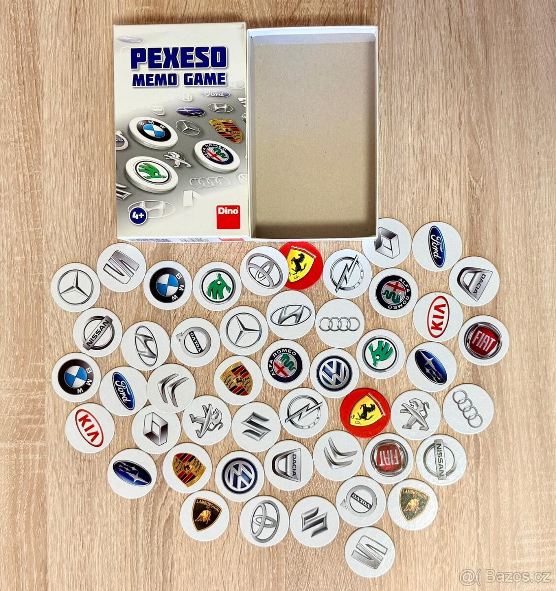 Pexeso se značky aut