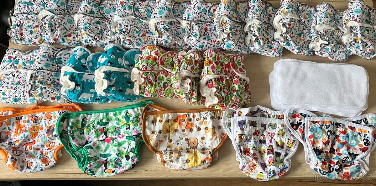 Sada kalhotkových látkových plen