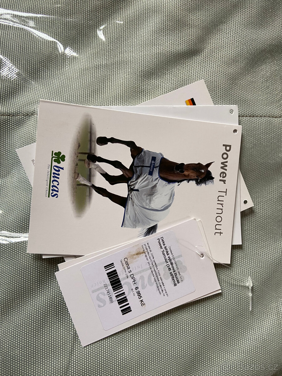 Bucas Power Turnout Light 145 deka pro koně