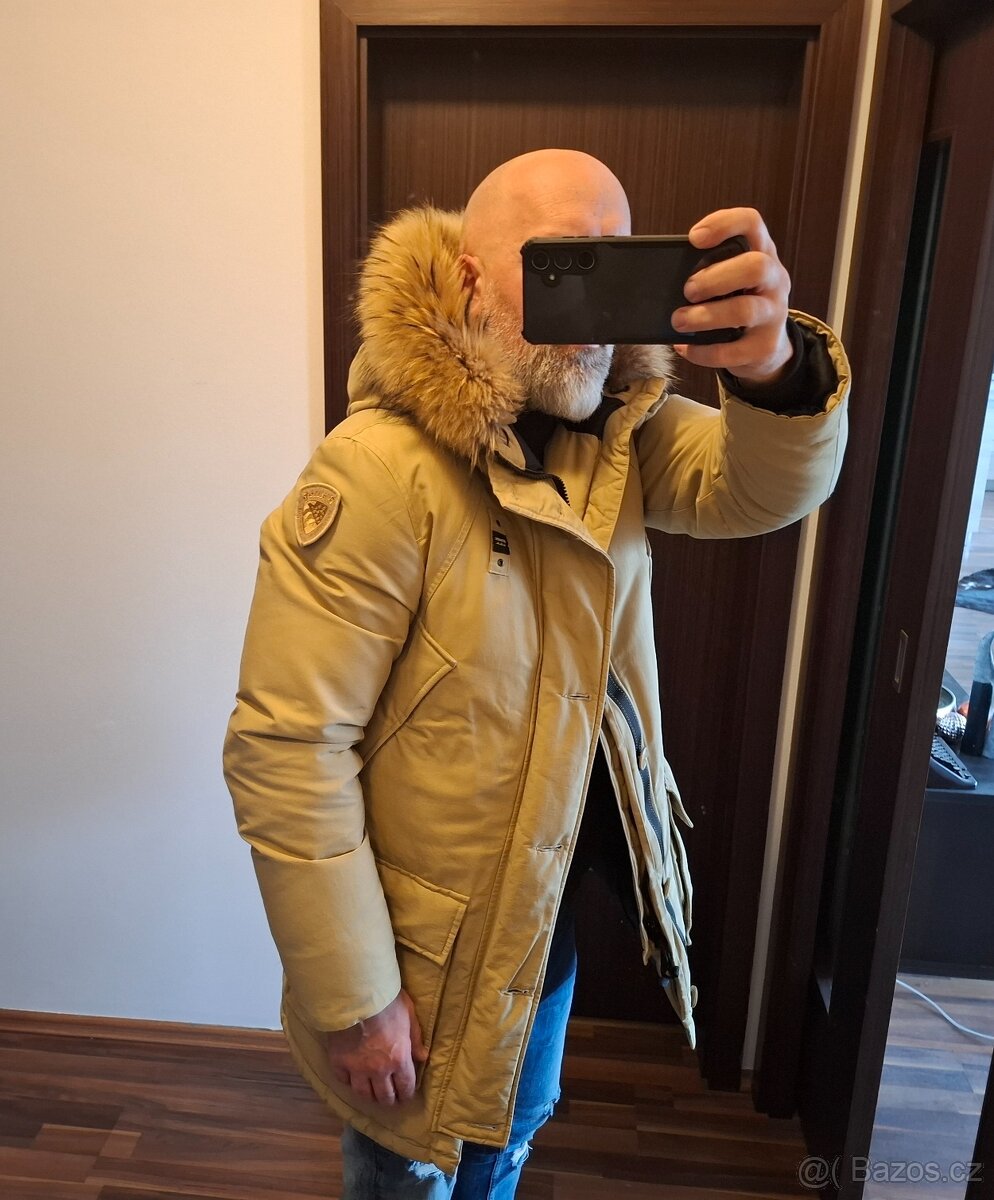 Blauer parka vel. L
