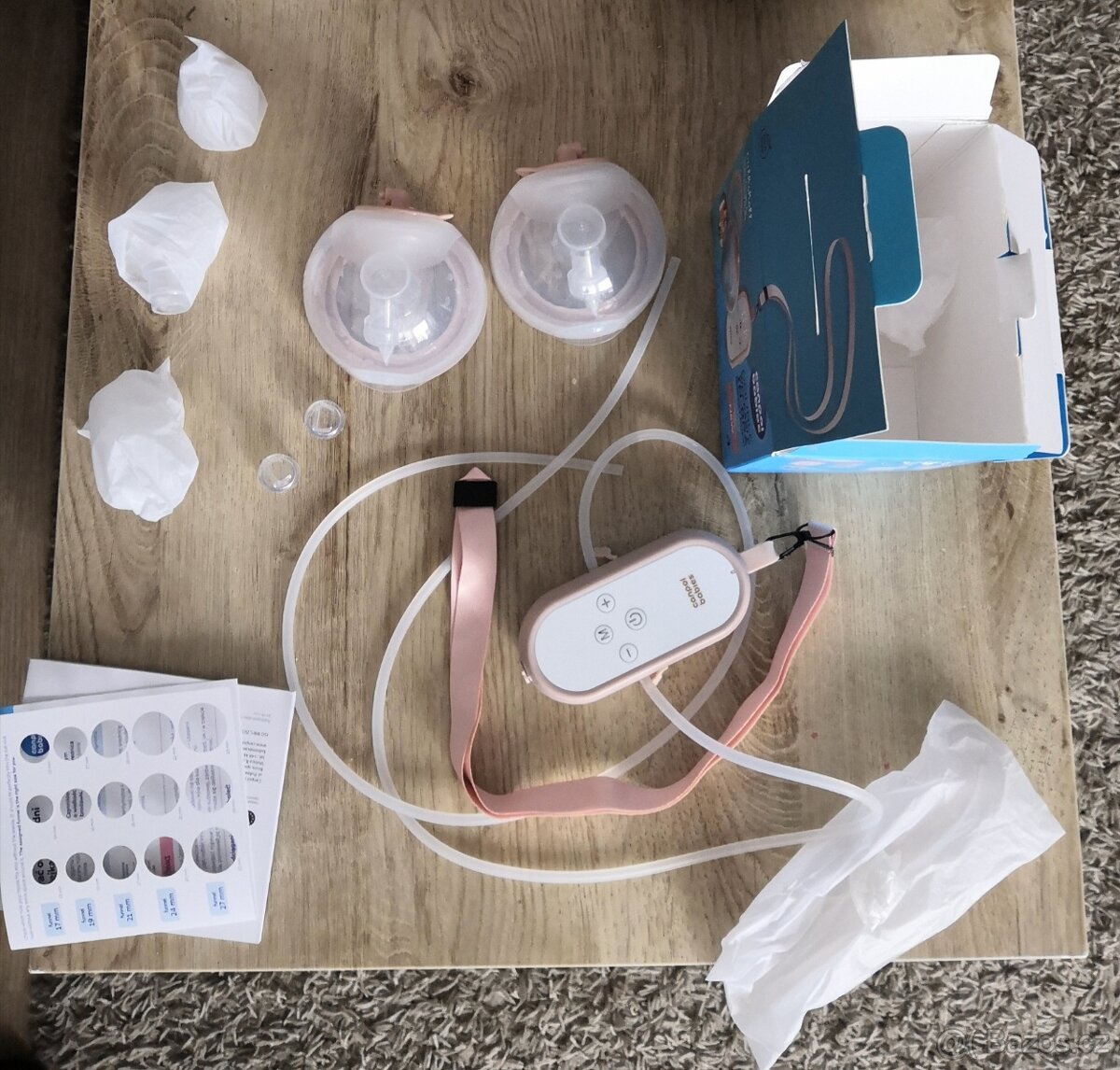 Prodám dvojitou odsávačku mateřského mléka