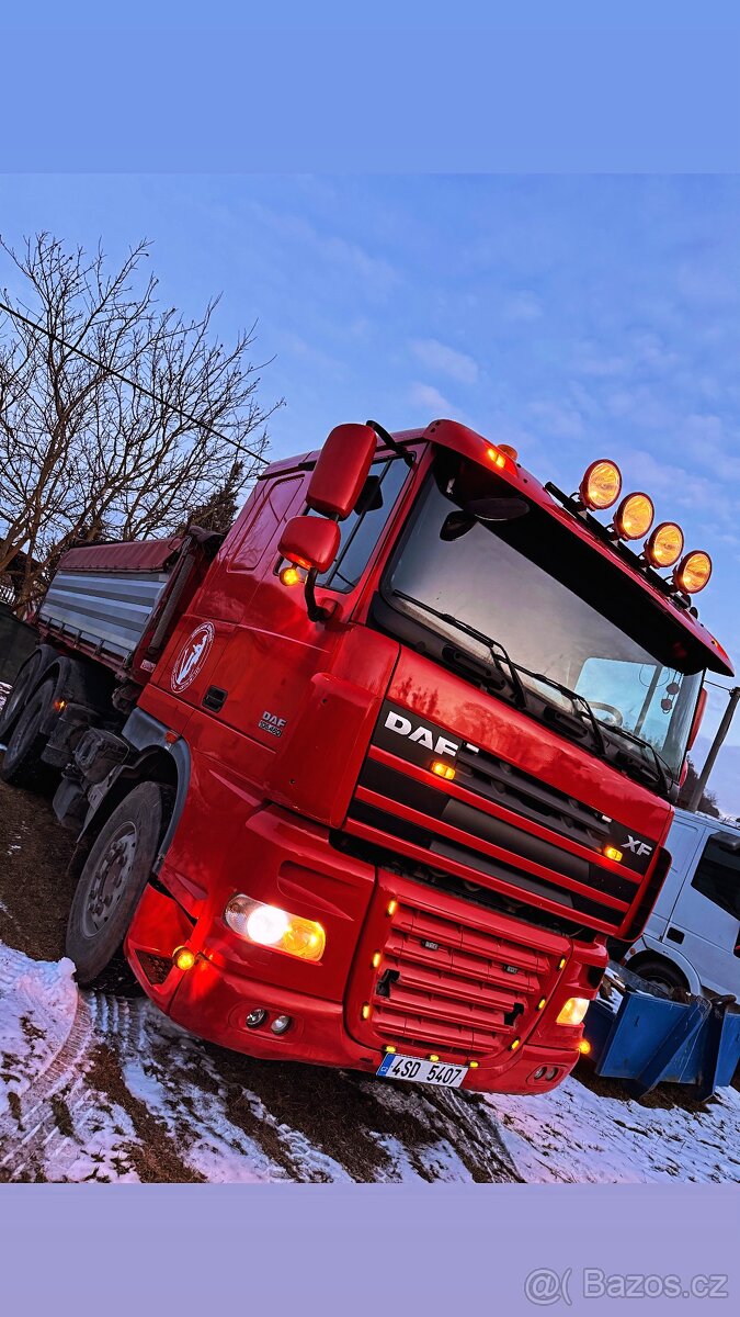 Daf xf 105 460 sklápěč , schwarzmüller