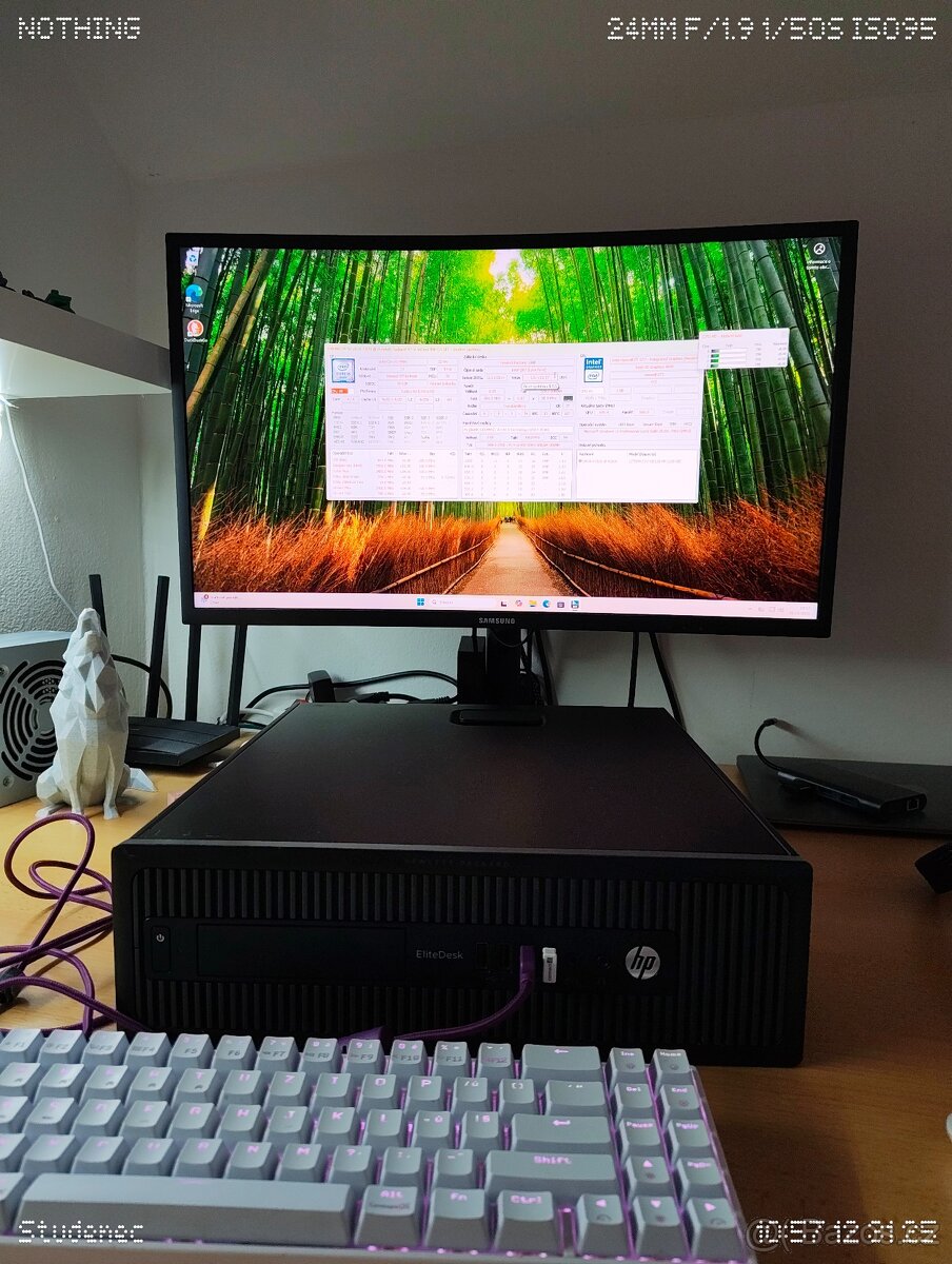 HP EliteDesk 800 G1 SFF – i5 / 8 GB RAM / SSD / Windows 11 P