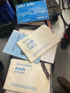 manuály, uživatelské příručky, prospekty AVIA