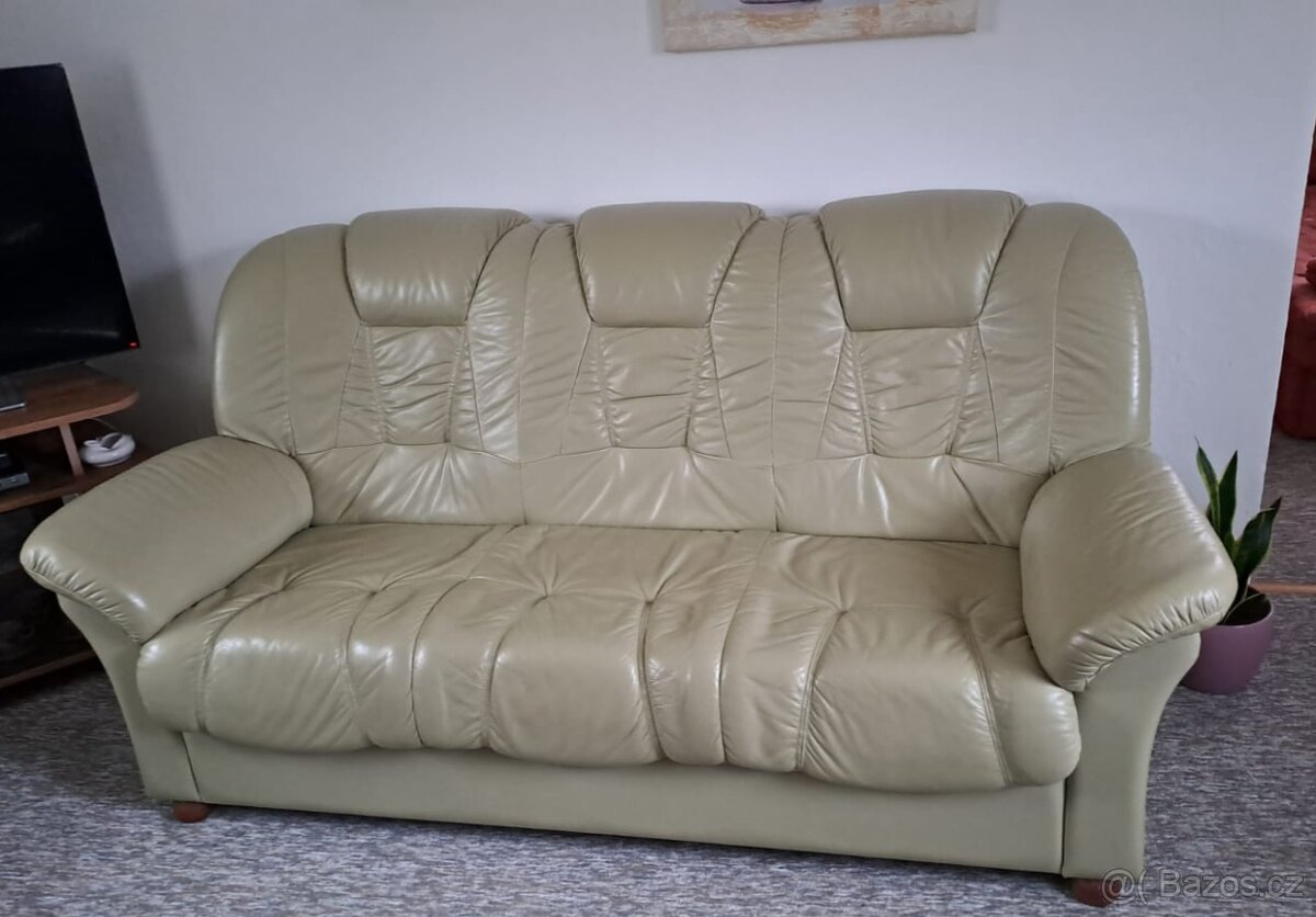 Kožená sedačka Monza