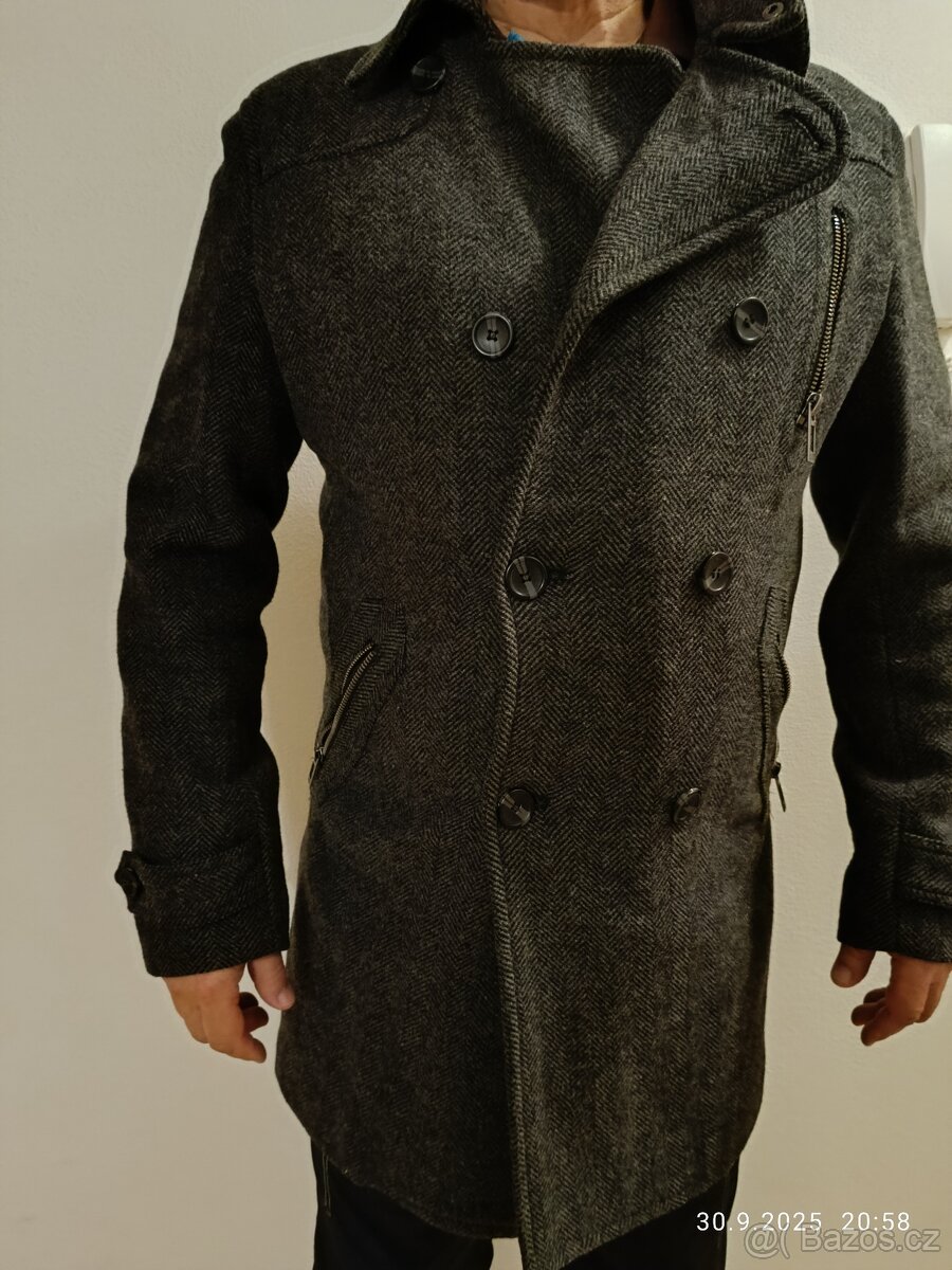 Prodám PÁNSKÝ ¾ KABÁT vel.XL