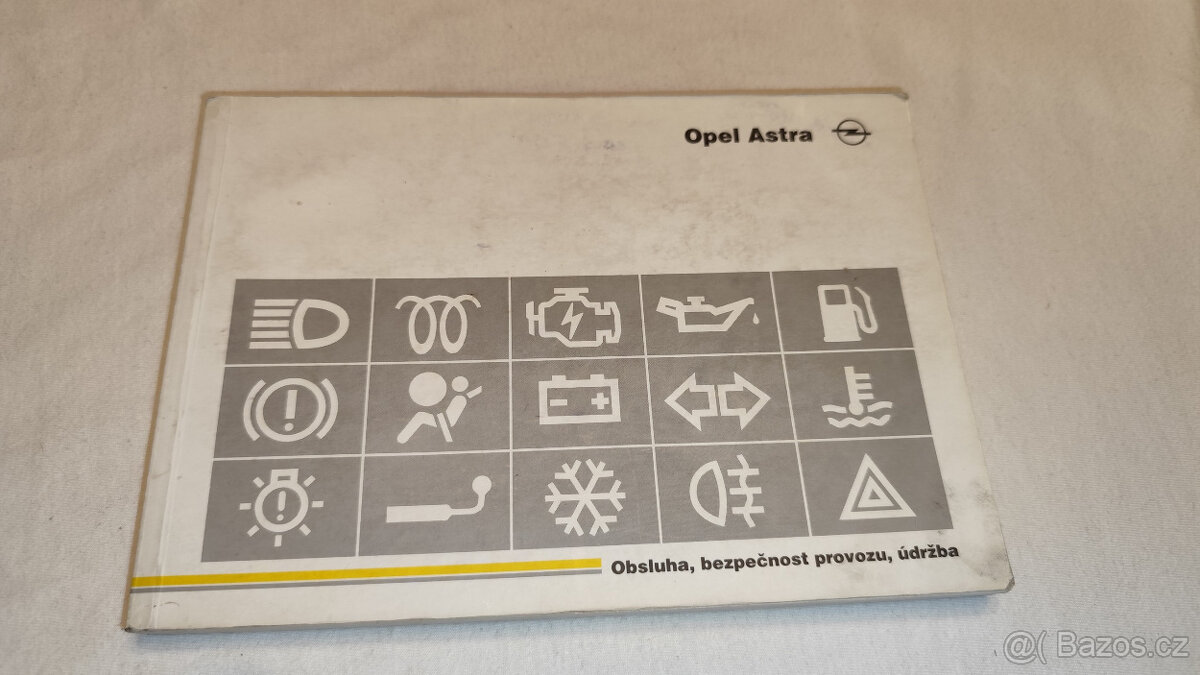 Opel ASTRA F - český návod k obsluze příručka (1991-1997)