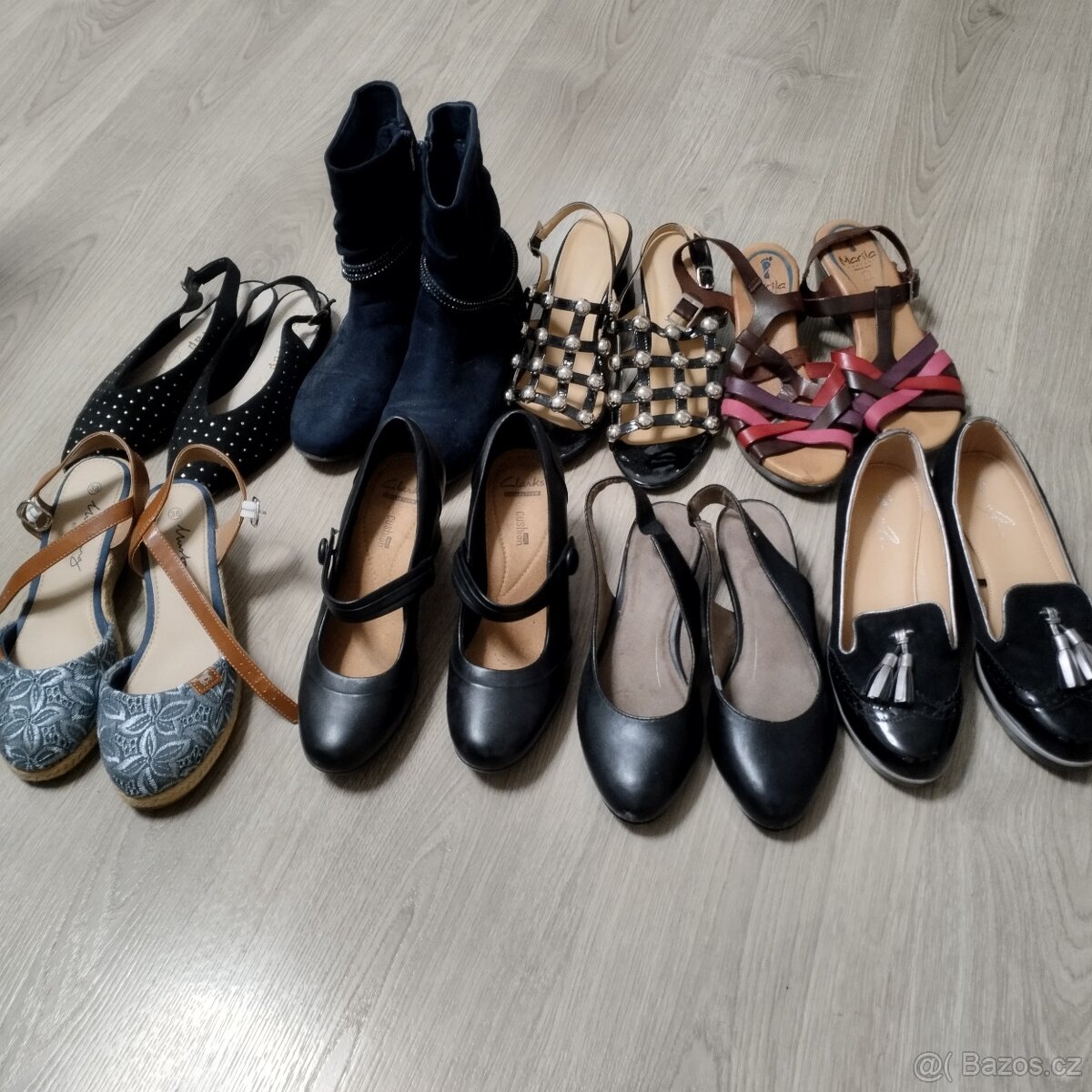 Boty vel.38, Mustang, Firetrap, Clarks...