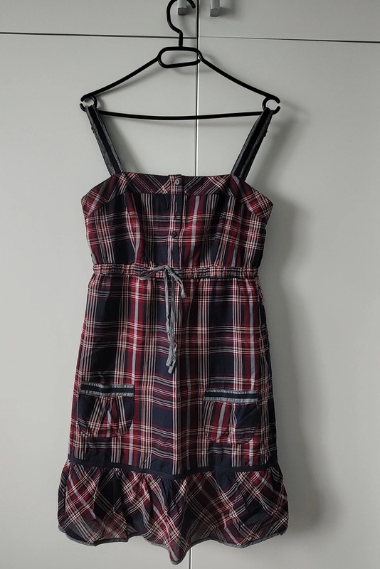 Kostkované šaty Street One, vel. 36/38