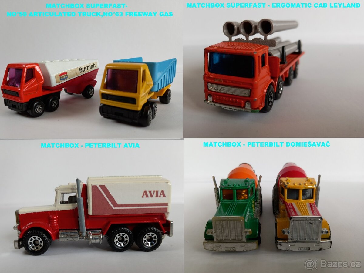 MATCHBOX - "NÁKLAĎÁKY"