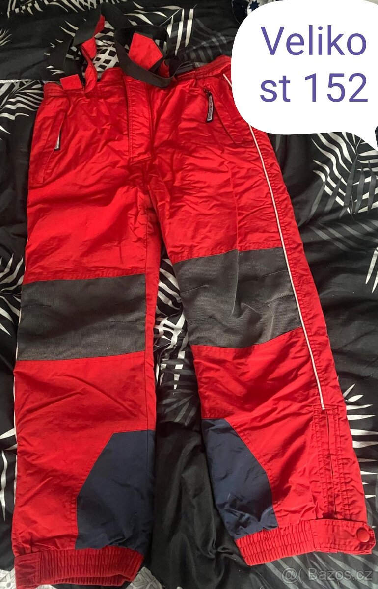 Zateplené lyžařské kalhoty