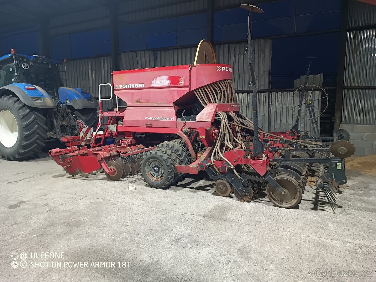 Seci stroj pottinger terrasem 4000T