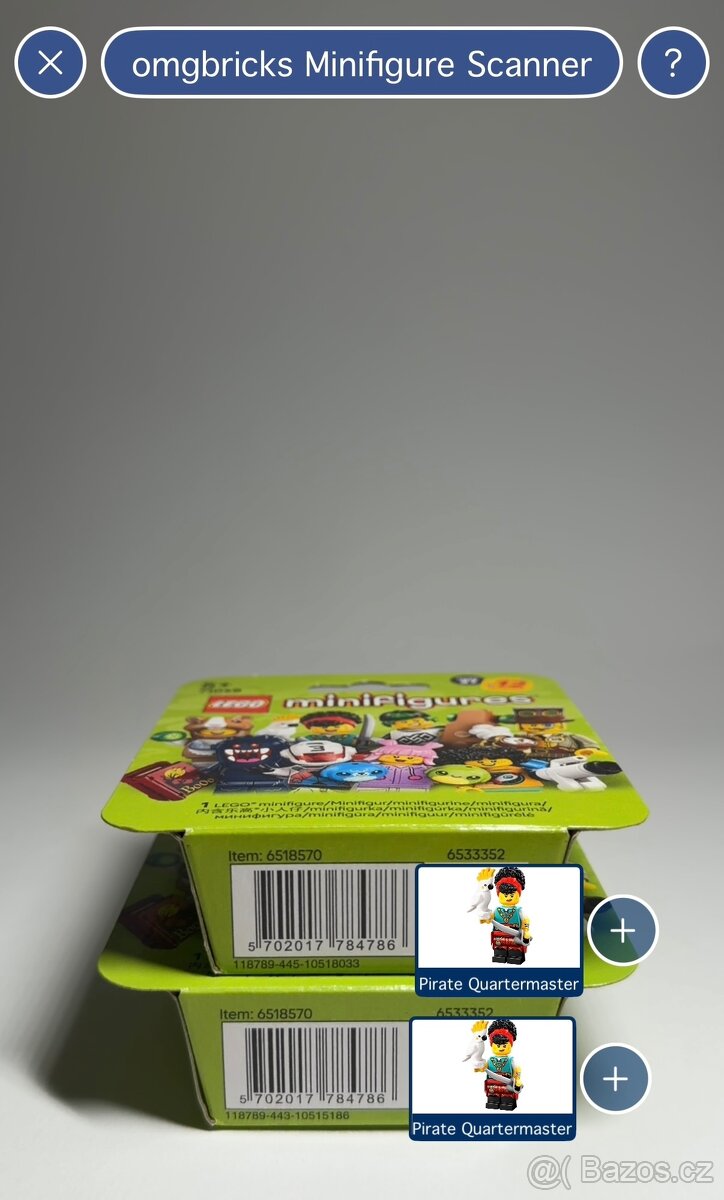 LEGO 71048 Minifigurka Pirátka