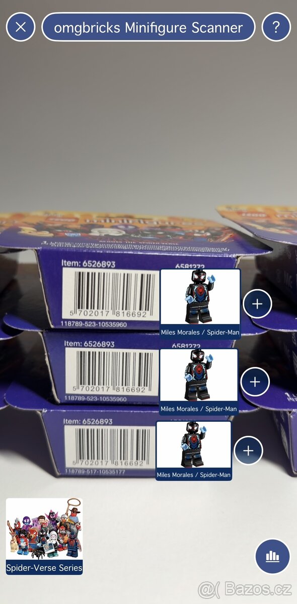 LEGO 71050 Spider-Man Miles Morales / Spider-Man