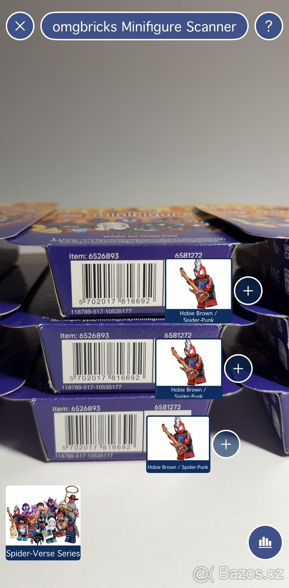 LEGO 71050 Spider-Man Hobie Brown / Spider-Punk