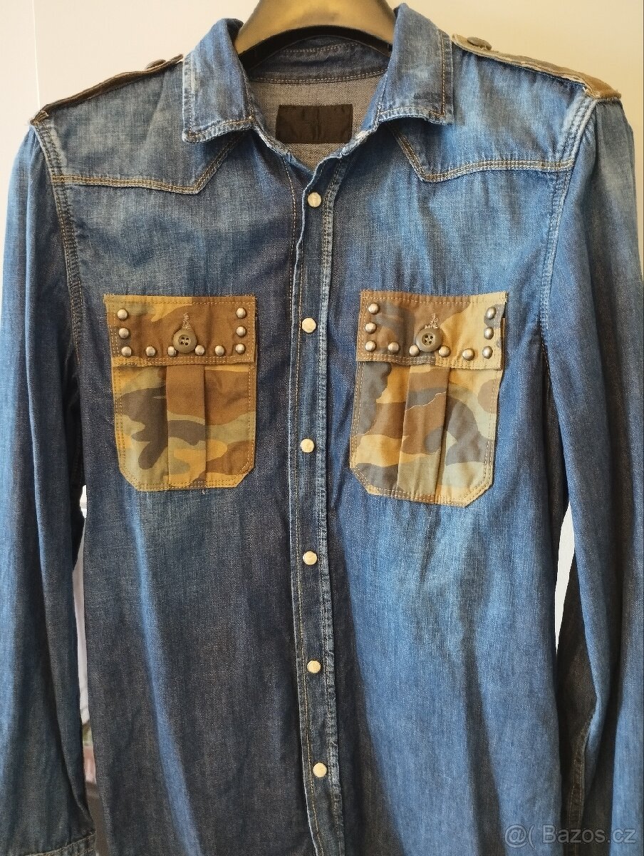 Pánská džínová košile Gas