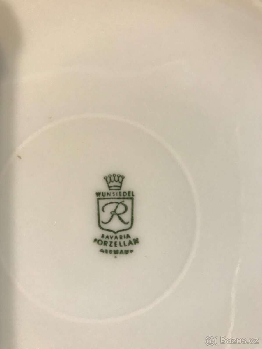 konvice porcelan, kobalt, Bavaria