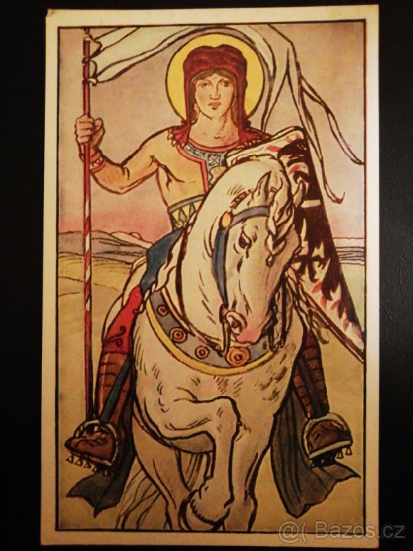 Pohlednice s kresbami - Mikuláš Aleš.