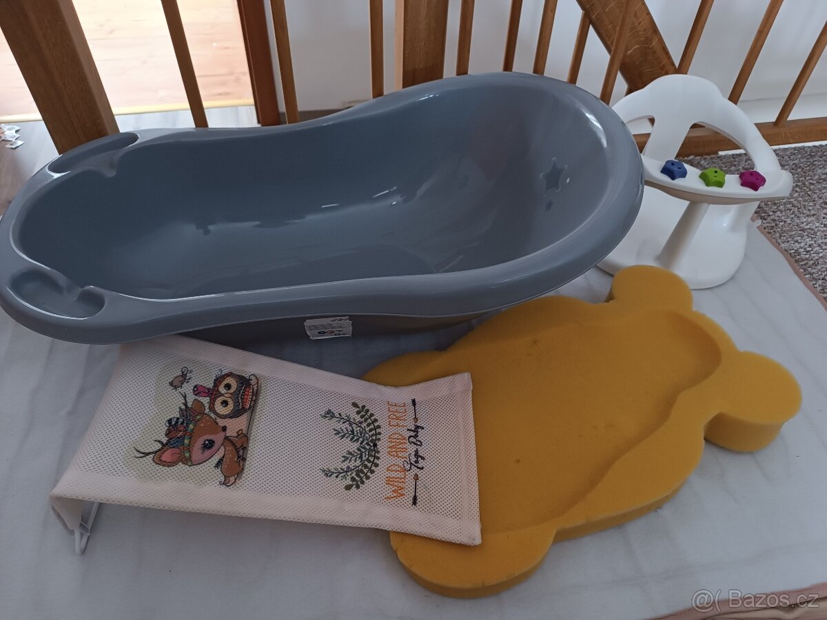 Dětská vanička a sedátko