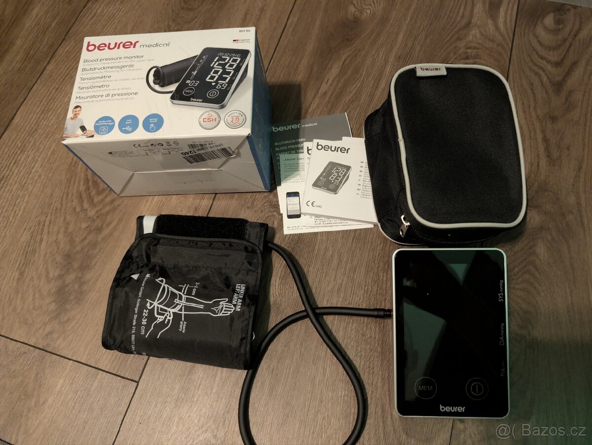 Tlakoměr Beurer BM 58 na paži