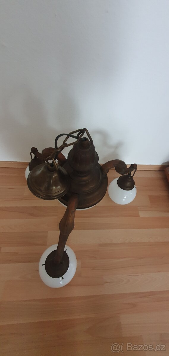 Mosazný lustr nová cena